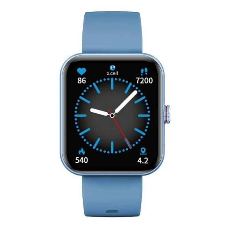 Xcell G5 Talk 1.69 inch TFT Blue Fitness Tracker, XL-WATCH-G5-TALK-DBFDBS