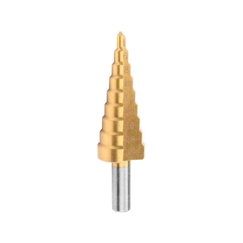 Tolsen 32x2mm Titanium Coated Step Drill Bit, 75873