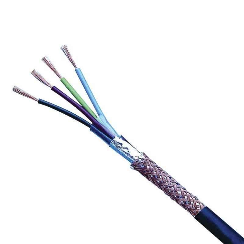 Polycab 2.5 Sqmm 12 Core Pair Type Unarmoured Shielded Instrumentation Cable, Length: 100 m