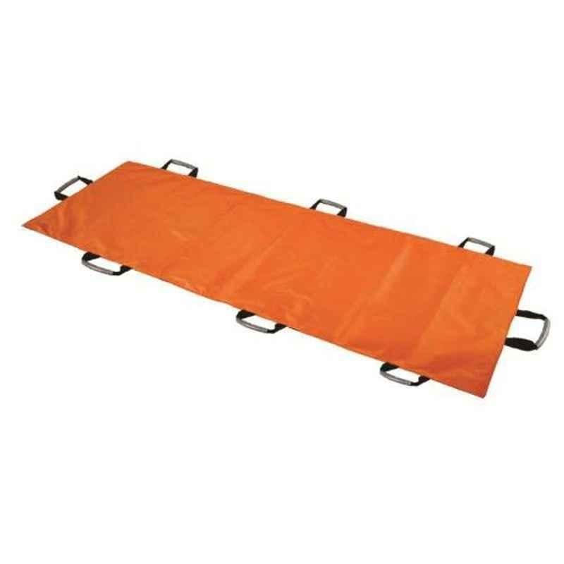 Kosmocare 70x25 inch Orange Foldable Stretcher, RZ102