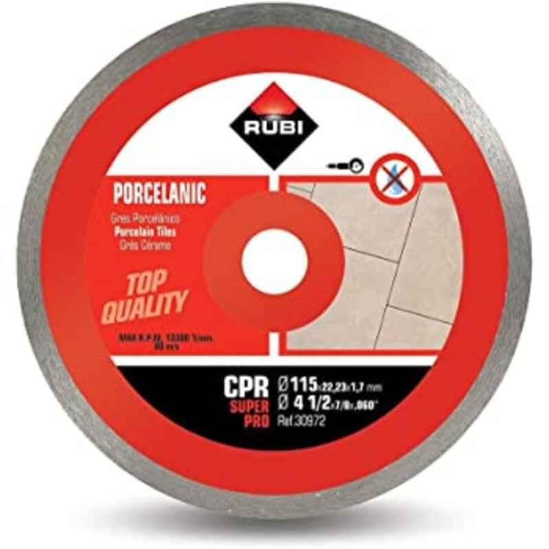 Rubi 125mm Porcelain Tiles Diamond Blade, 32933