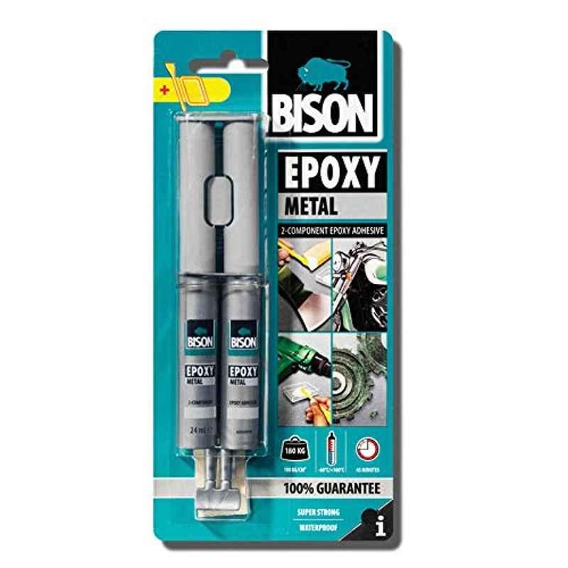 Bison 24ml Grey Epoxy Adhesive Syringe, 6305442