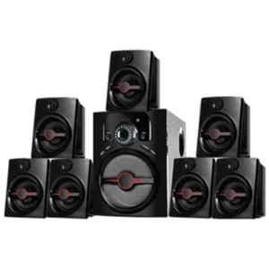 I Kall Black 7.1 Mono Channel Bluetooth Home Audio Speaker, Ik-4444