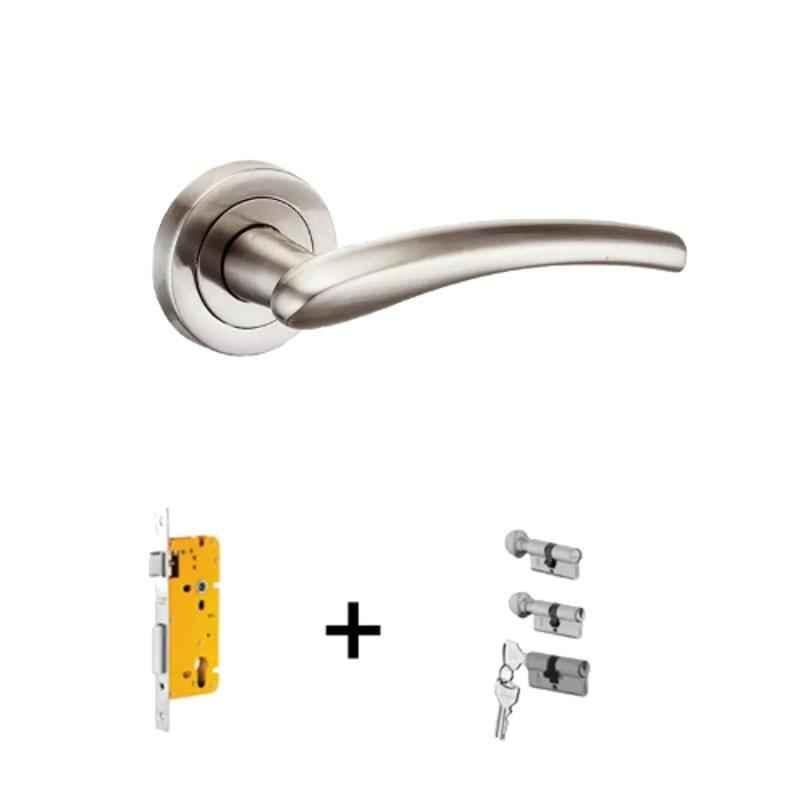 Dorset ML Series Onix ML ON OR 60mm Stainless Steel SC Finish Lock Set with Coin & Knob (Pack of 3)