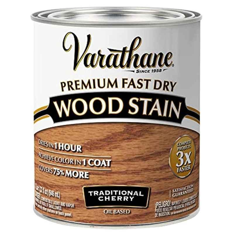 Rust-Oleum Varathane 946ml Traditional Cherry Wood Stain Premium Fast Dry Coating, 262008