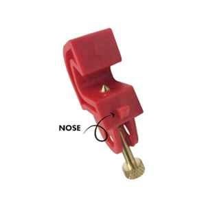 Lukko Safety X2 Type Universal Circuit Breaker Lockout with Foldable Screw & Nose, LS-BR16