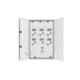 L&T 6 Ways Metal Door IP43 TPN Phase Segregated Distribution Board, DBPSG006DD
