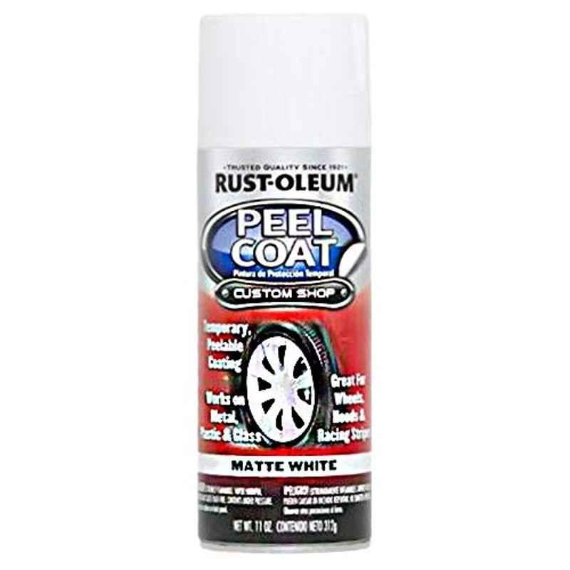 Rust-Oleum Peel Coat 325ml White 276800 Matte Paint Spray