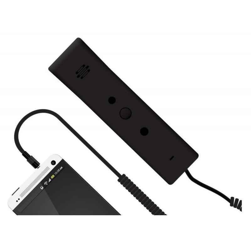 Portronics Phoni 3 Grey Retro Handset, POR-911