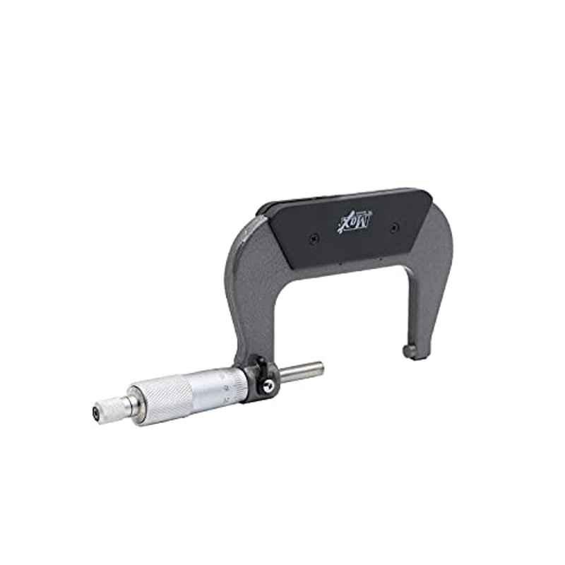 Max Germany 50-75mm Carbon Steel Silver & Grey Micrometer, 478-75
