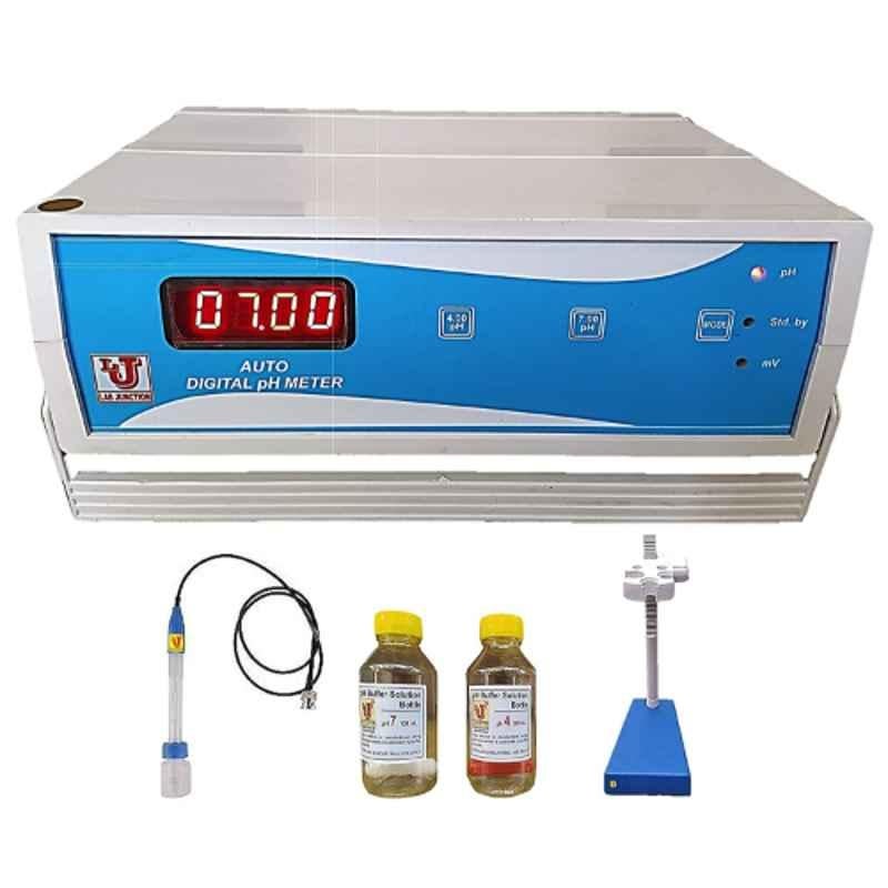 Lab Junction pH Meter, Auto pH Meter 2 Point Calibration Facility with Touch Key's, LJ-111