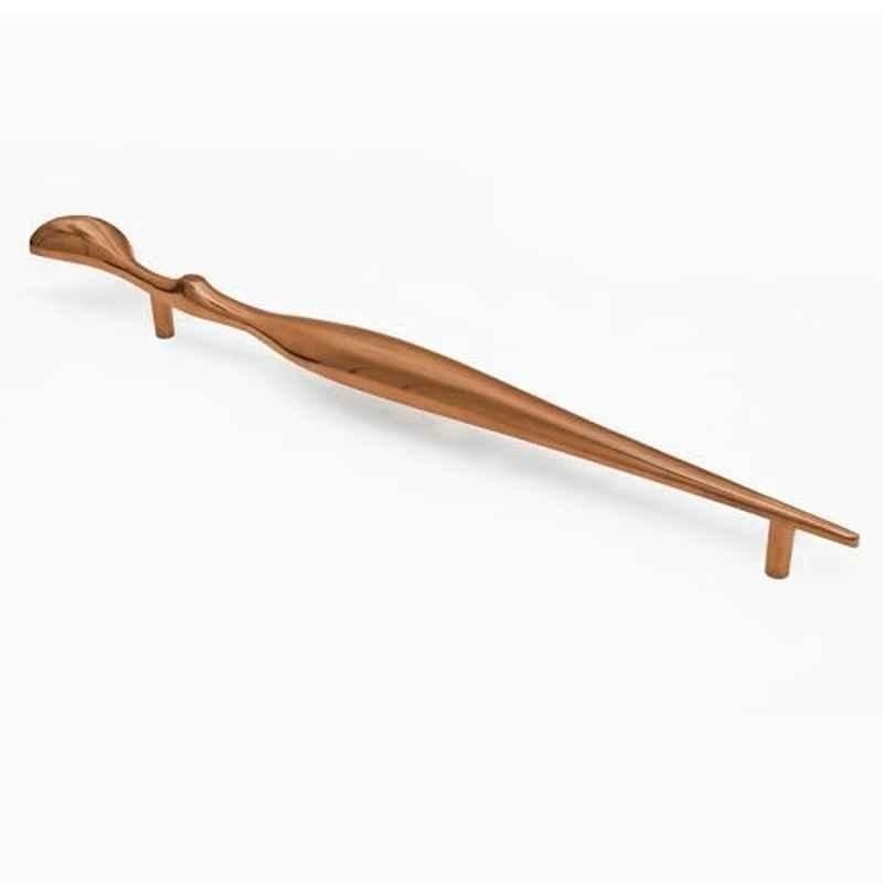 Plantex 224mm Zinc Rose Gold PVD Finish Pull Cabinet Handle for Home & Office, APS-DTC-9136-RG-224MM