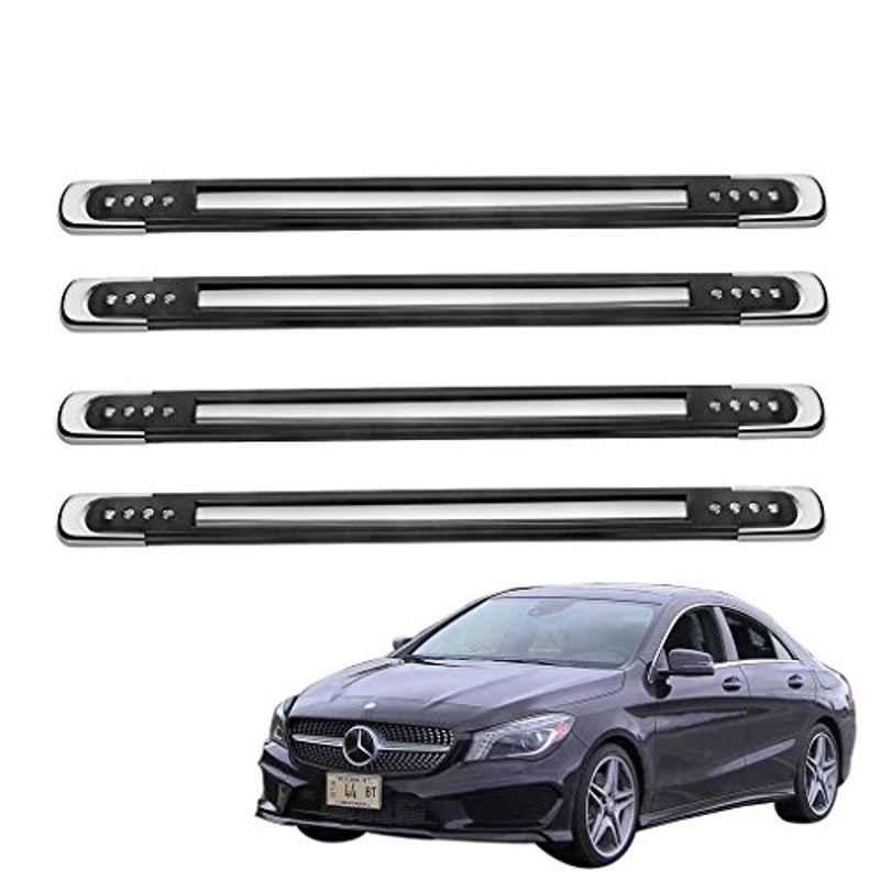 Kozdiko 4 Pcs Designer Black Bumper Protector Set for Mercedes Benz CLA-Class, Koz-17686