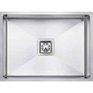 Crocodile 22x18x10 inch Single Bowl Stainless Steel Kitchen Sink, CR-16