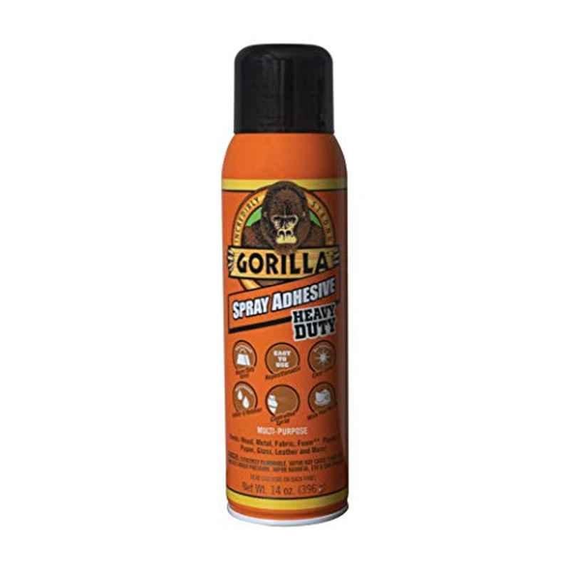 Gorilla 14 fl Oz Clear Heavy Duty Adhesive Spray , 6301502