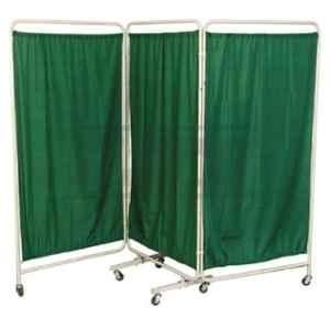 Yes Kay Mild Steel Powder Coated 3 Folds Bed Side Screen