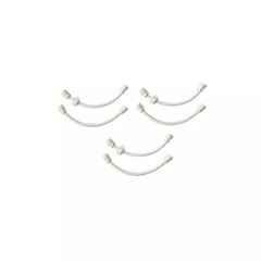 Fastgear 24 inch PTMT White Connection Pipe, FG055 (Pack of 6)