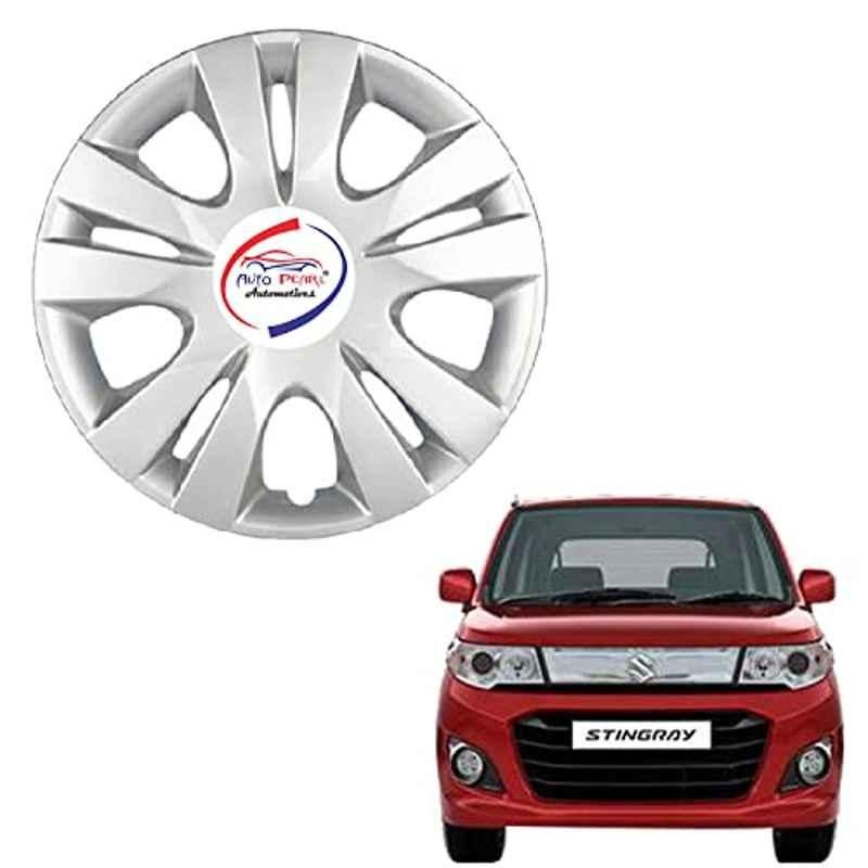 Auto Pearl 4 Pcs 13 inch ABS Hubcap Wheel Cover Set with Retention Ring for Maruti Suzuki Wagon R Stingray WCDZR19