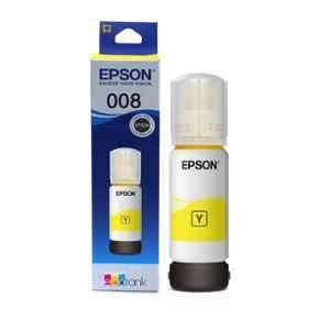 Epson 008-T06G 70ml Yellow Ink Bottle, C13T06G498