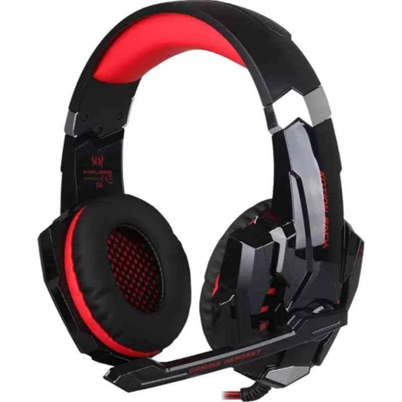 Kotion Each G9000 Black & Red Over Ear Headset with Mic