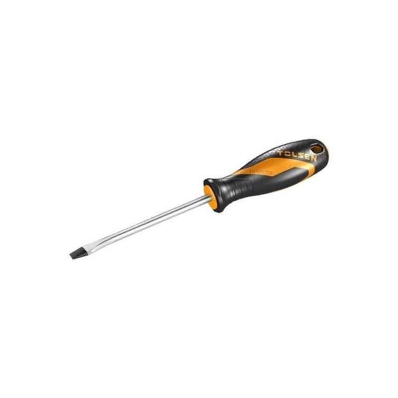 Tolsen 6.5x150mm Black, Yellow & Silver Gripro Series Screwdriver, 20004