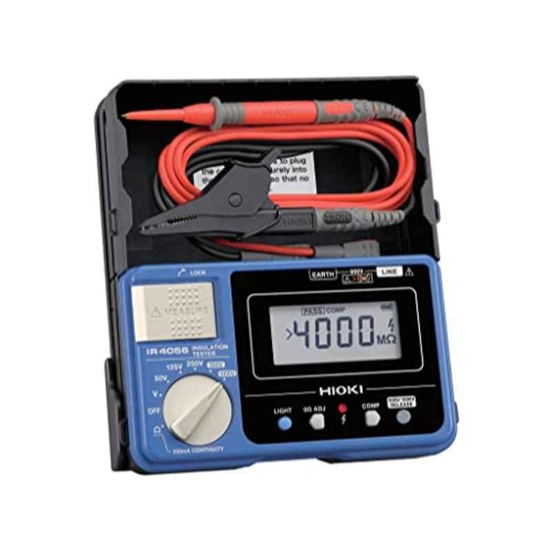 Hioki 1000V 2000 MOhm Digital Insulation Tester, IR4056-20