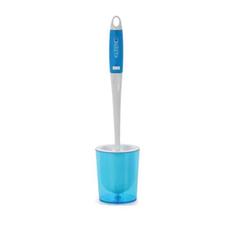 Kleeno Blue Premium Toilet Brush with Storage, 8901372116066