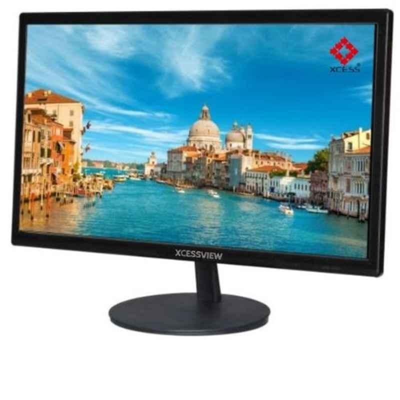 Xcess View 22 inch 1366x768p Black Flat LED Monitor, xcess22