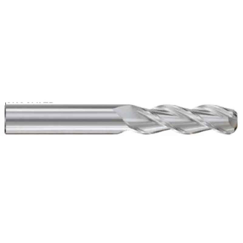 YG-1 E5H24 6mm Solid Carbide 3 Flutes End Mill, E5H24901, Overall Length: 57mm & Cutting Diameter: 6 mm