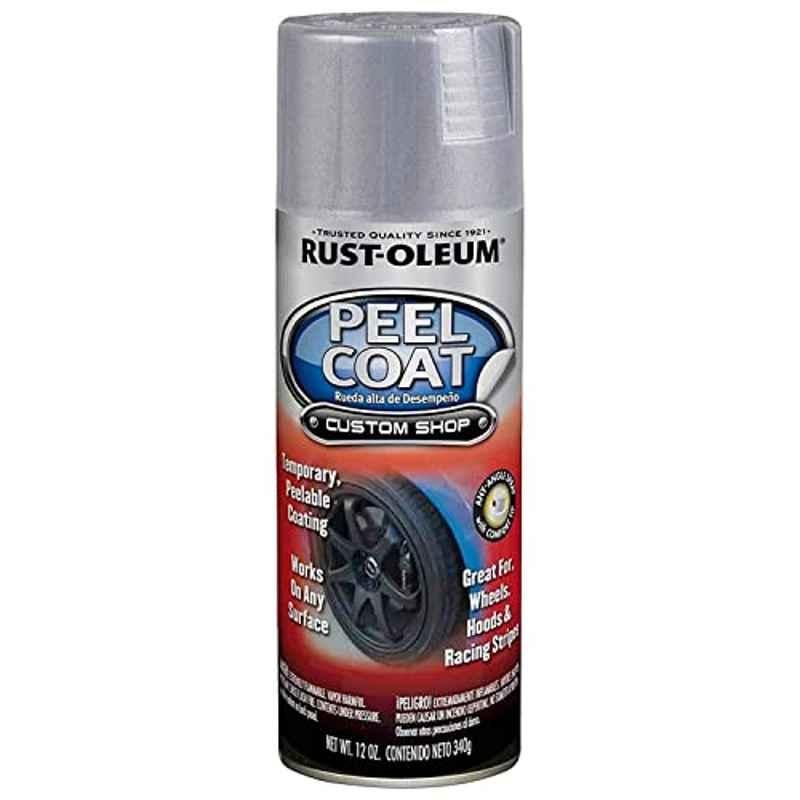 Rust-Oleum 12 Oz Silver Peel Coat Spray, 276802