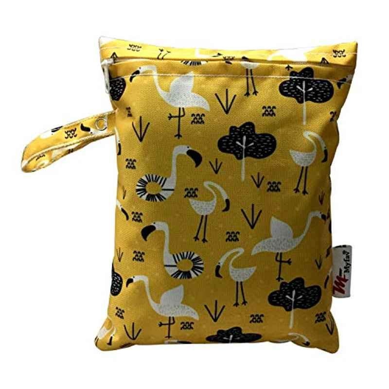 My Fav Polyester Printed Wet Dry Pouch with Zipper, MFWDP014