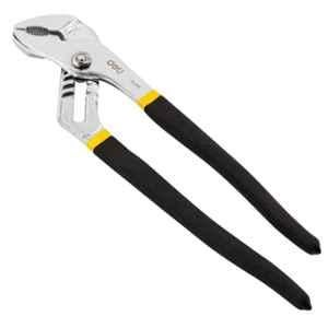 Deli DL2610 10 inch Carbon Steel Water Pump Plier with 7 Position Adjustment & High Torque Grip