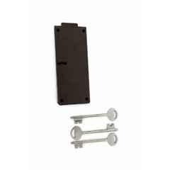 DELKO 7 inch 3 Turn 4 Lever Side Shutter Lock with 3 Keys, DSSL-0601