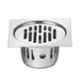 Oleanna CT-110 Stainless Steel Silver Chrome Finish Anti Cockroach Trap Round Floor Drain