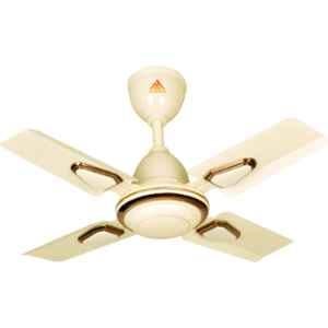 Athots Fallon 50W Aluminium Ivory 4 Blade Ultra High Speed Ceiling Fan, Sweep: 600 mm