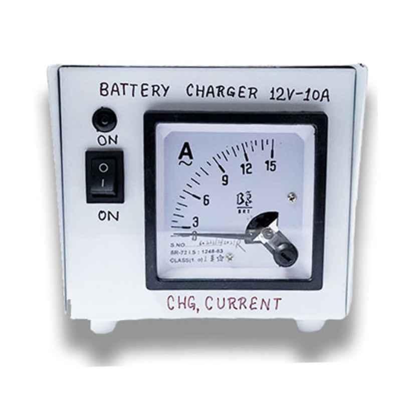 Solar Universe India 10A 12V Battery Charger with Analogue Meter