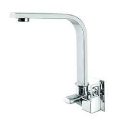 10X ST-9879 Brass Wall Mount Square Shaped Kitchen Sink Tap