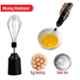 iBELL 500W Black 3-In-1 Hand Mixer Blender with Whisker & Beater, IBLHB500J