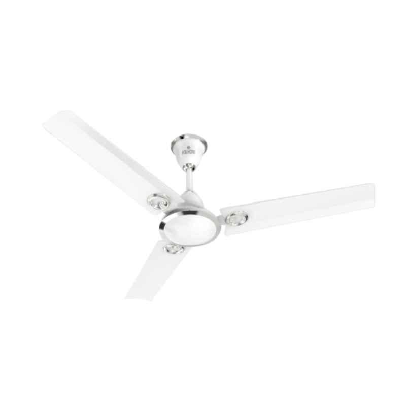 Polycab Elanza 70W 440rpm Pearl White Premium Ceiling Fan, FCEPRST113M, Sweep: 900 mm