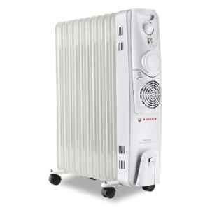 Singer 2400W White 9 Fin OFR Radiant Room Heater with PTC Fan, SIN400001