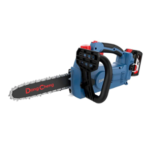 DongCheng 10 inch 20V 4500rpm Cordless Chainsaw with 4Ah Battery & Charger, DCML250