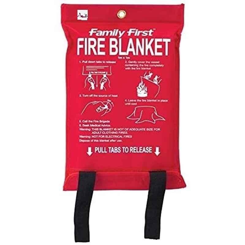 Abbasali 1.2x1.8m White Fire Blanket