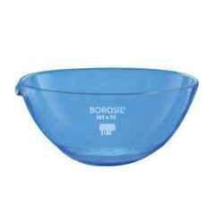 Borosil 855ml Flat Bottom Evaporating Dish with Pour Out, 3180081