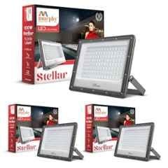 Murphy Stellar 100W 6500K Aluminium Cool White LED Flood Light for Outdoor (Pack of 3)