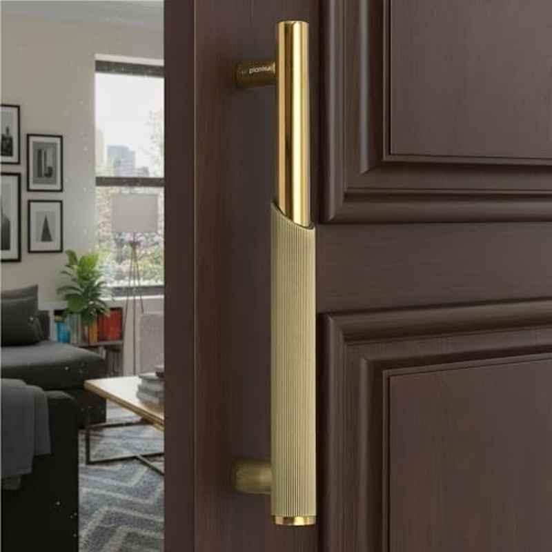 Plantex Black Main Door Handle/Stainless Steel & Aluminium Door Handle/300mm Pull-Push Handle for Home/Office/Hotel, APS-DTMD-409-BLACK-300MM-DOOR-HANDL