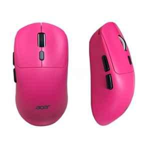 Acer PopGo 6400dpi ABS Rose Red Wireless Optical Mouse, ZC.A01SI.3ZE