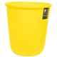 KKR 8L Plastic Yellow Round Open Top Dustbin
