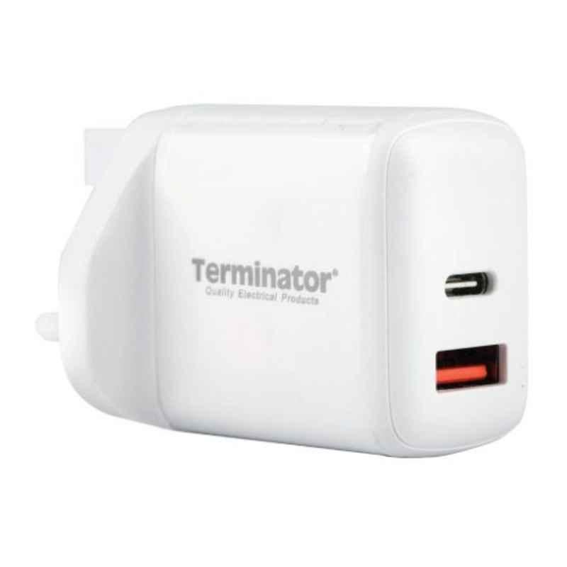 Terminator 38W USB Car Charger, TUSBWC 01-38W