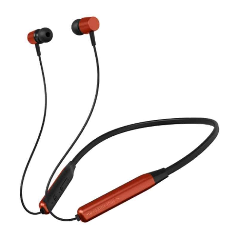 Zebronics Zeb-Evolve Orange Wireless Neckband in Ear Earphone