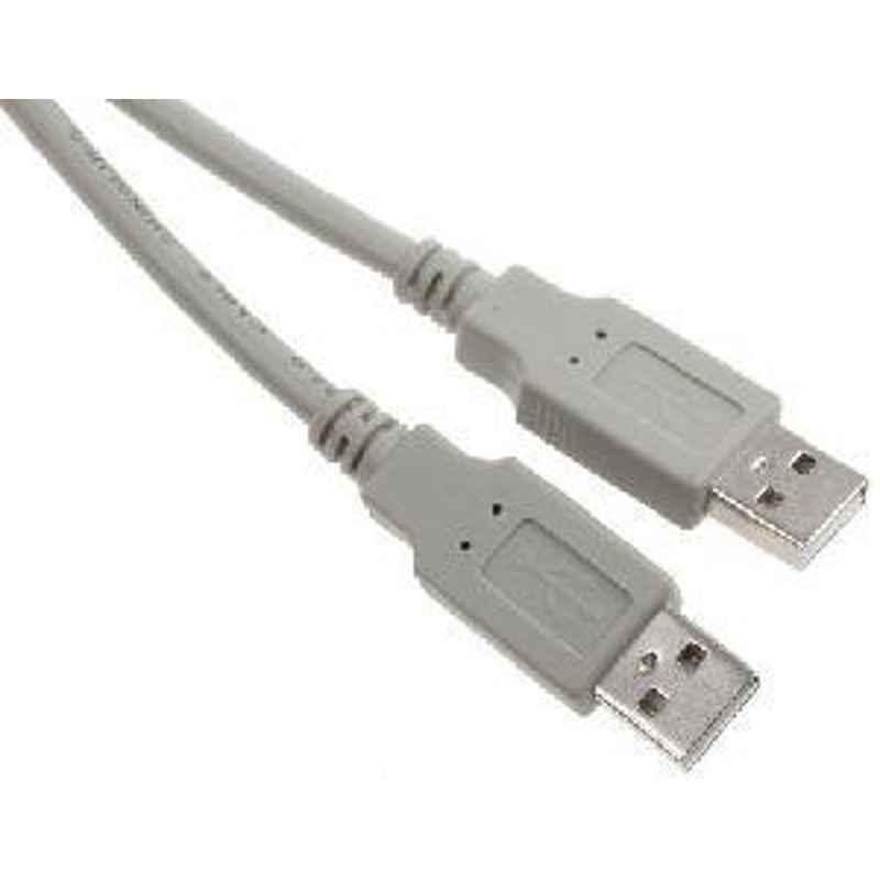 RS Pro USB 2.0 Cable Assembly Male USB A to Male USB A 3m UB2001011L01505